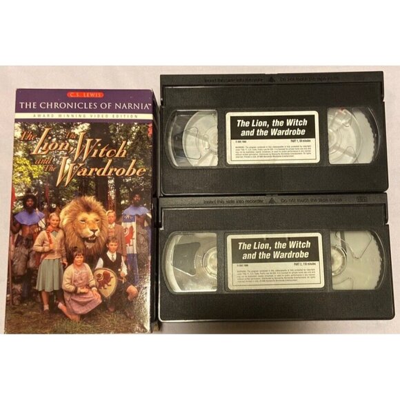 The Chronicles Of Narnia 3 VHS Box Set 1990 Edition - Picture 2 of 6